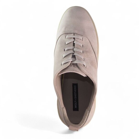 Wolf and Shepherd Cruise Lace-up Nubuck Casual Sneakers Gray / Vanilla Women's 8 - Picture 9 of 11